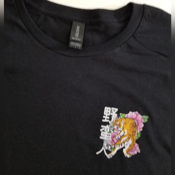 🆕 GILDAN G640 "SOFT STYLE" Custom Tee "TIGER" - Picture 5 of 7